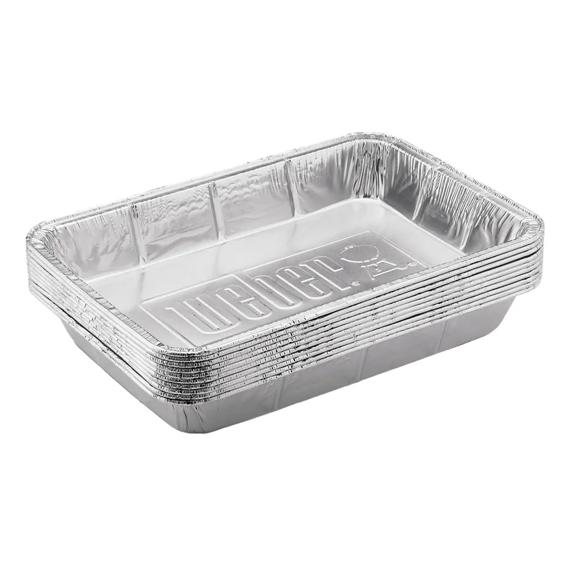 Weber Alu-Tropfschalen M 10 Stück Preis Gesenkt