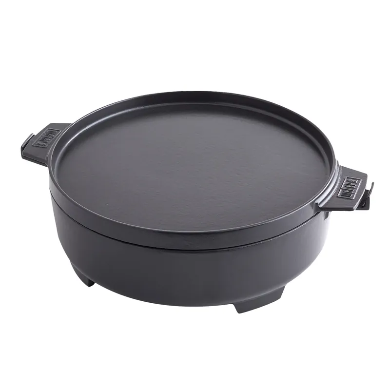 Sichere Zahlung Weber CRAFTED 2-in-1 Dutch Oven 6,8 l mit Pfanne