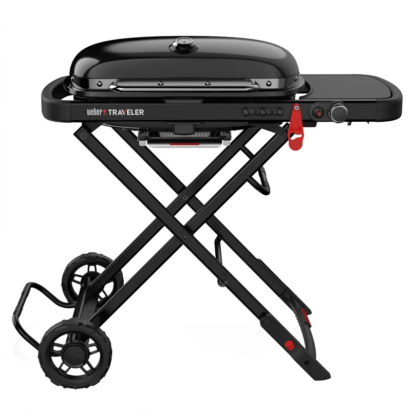 Weber Traveler Stealth Edition Gasgrill Schwarz Echt