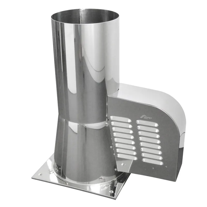 Rauchgasventilator / Exhauster 200 mm mit Bodenplatte Knallerangebot