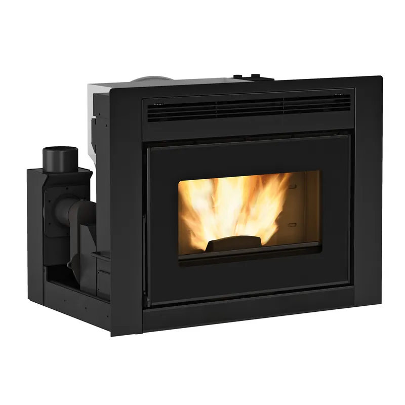 Schnäppchen Extraflame Comfort Idro L80 Wasserführender Pellet-Kamineinsatz
