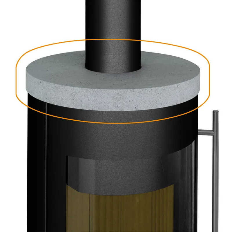 Preis Gesenkt Olsberg Natursteinabdeckung Serpentin ohne Fase für Palena Compact + Palena PowerBloc! Compact + Pico Compact