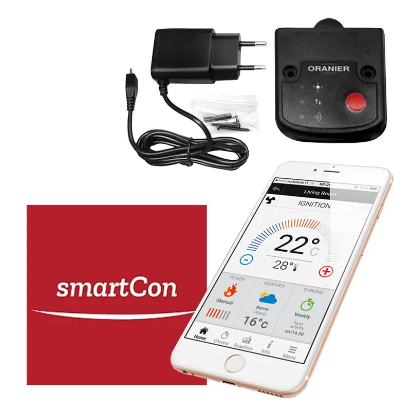 Justus smartCon-WiFi-Modul App für Pelletöfen Neu