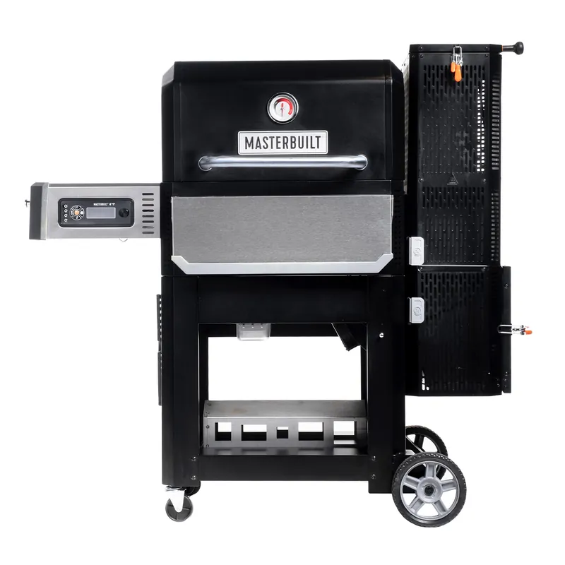 Masterbuilt Gravity Series 800 Digitaler Holzkohlegrill und Smoker + Grillplatte Schneller Versand