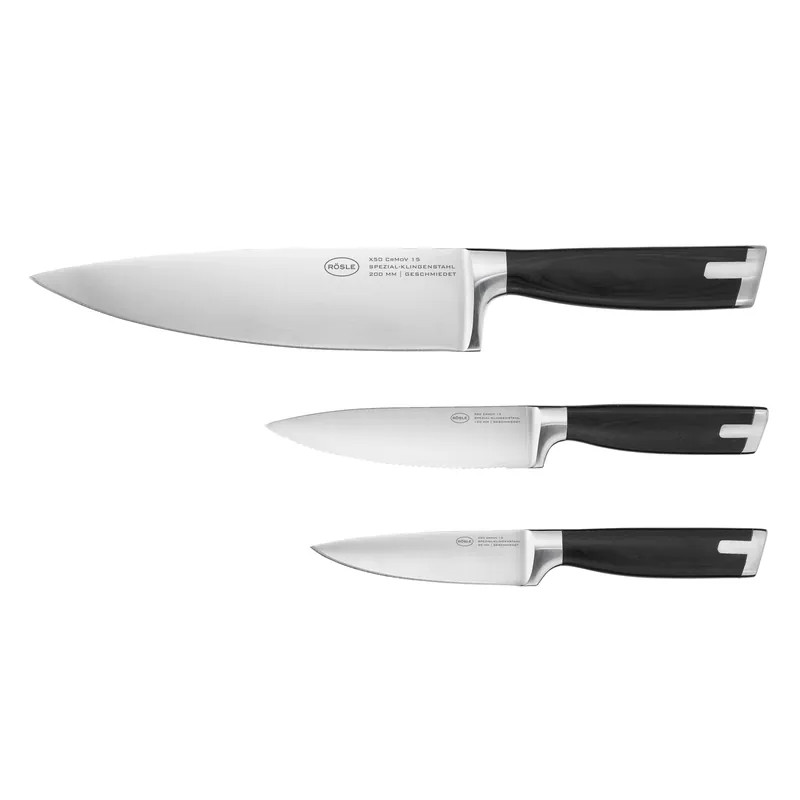 RÖSLE Messerset BBQ-Chef 3-teilig Meistverkauft