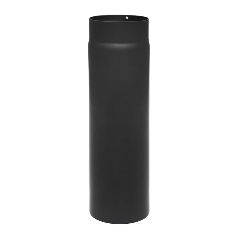 Neuheit Raik Basic Längenelement 200mm schwarz L 500mm für Rauchrohr / Ofenrohr