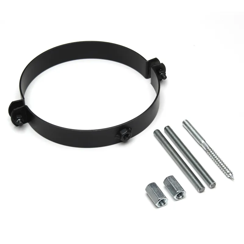 Raik Basic Rohrschelle 150mm schwarz für Rauchrohr / Ofenrohr Garantierte Lieferung