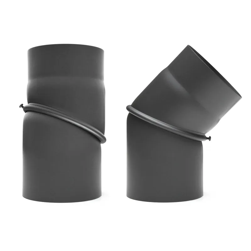 Raik Basic Rauchrohrbogen 120mm gussgrau 0–45° ohne Tür für Rauchrohr / Ofenrohr Jetzt Bestellen