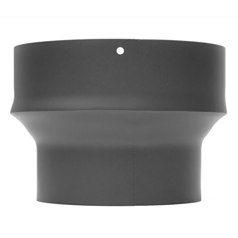 Neue Kollektion Raik Basic Erweiterung 150mm – 200mm gussgrau für Rauchrohr / Ofenrohr