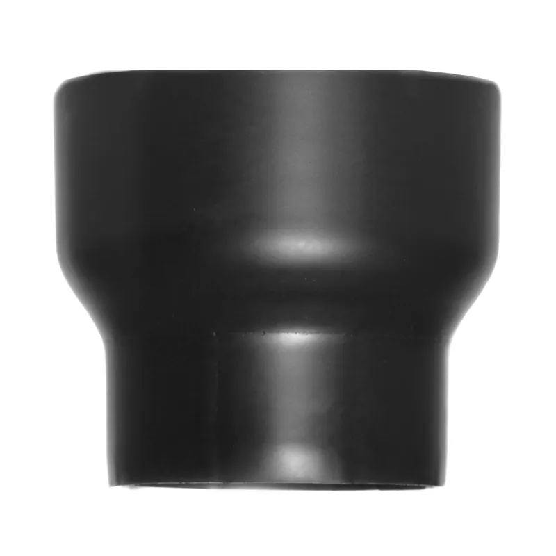 Raik Basic Erweiterung 120mm – 130mm schwarz für Rauchrohr / Ofenrohr Schneller Versand