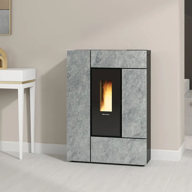 Super-Preis Extraflame Evolution Line Gabriella Plus Pelletofen Naturstein