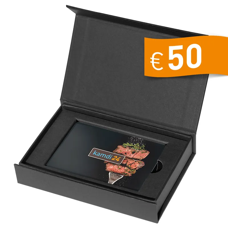 kamdi24 Geschenkgutschein Grillfleisch 50 Rabatt