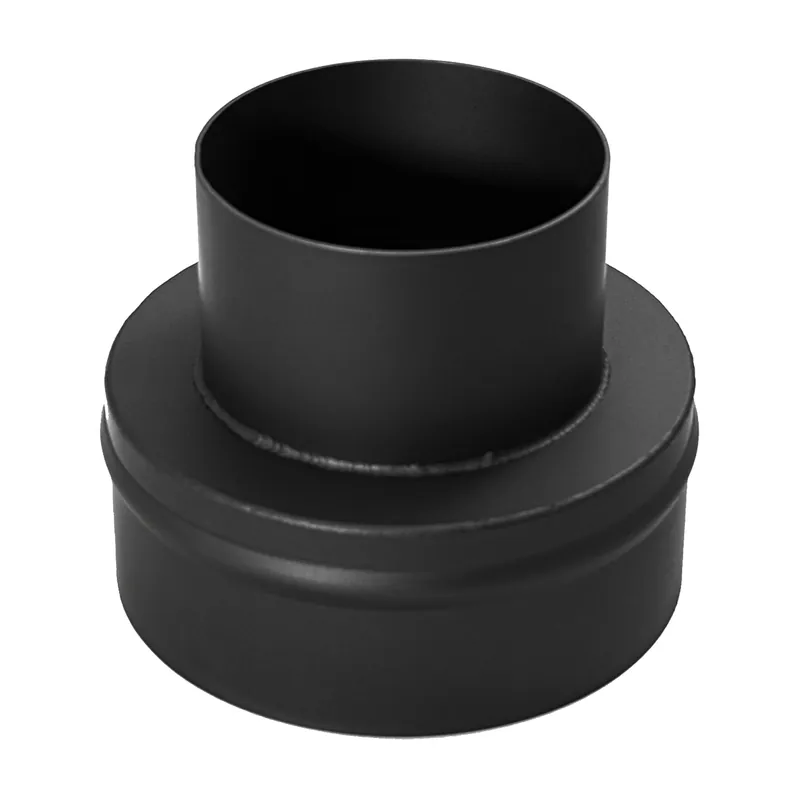 Wochenendangebot Raik Basic Reduzierung 200mm - 130mm schwarz für Rauchrohr / Ofenrohr