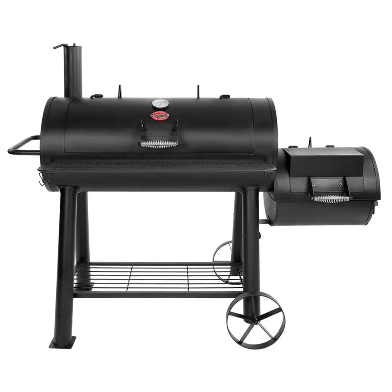 Günstig Char-Griller Competition Pro Offset-Smoker und Holzkohlegrill