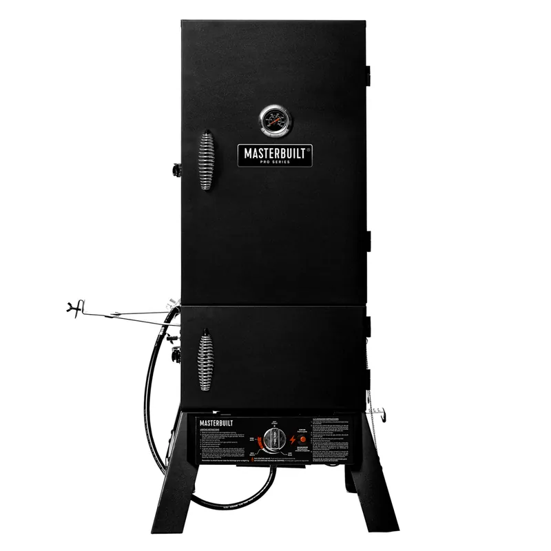 Solange Der Vorrat Reicht Masterbuilt Dual Fuel Smoker Schwarz