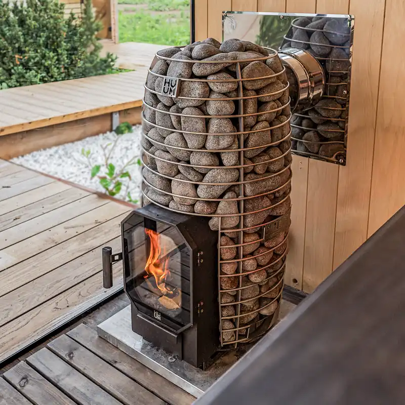 HUUM HIVE Flow Mini Holz-Saunaofen Abverkauf
