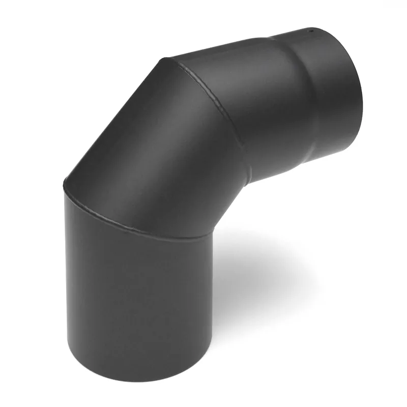 Letzte Chance Raik Basic Rauchrohrbogen 160mm gussgrau 90° ohne Tür für Rauchrohr / Ofenrohr
