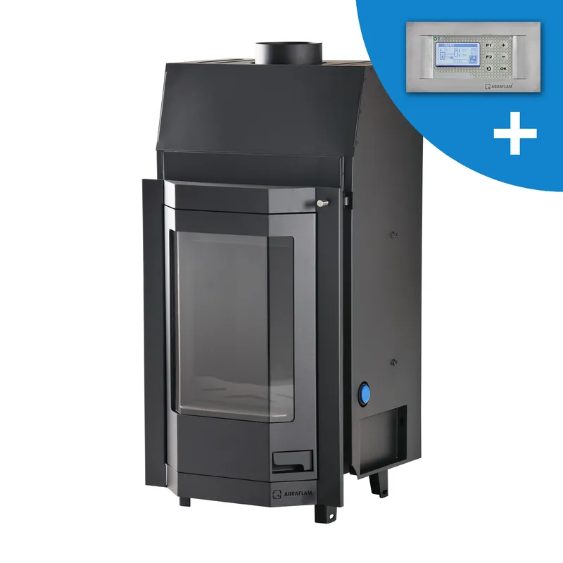 Aquaflam 12 Prisma Automatic Wasserführender Kamineinsatz Highlight
