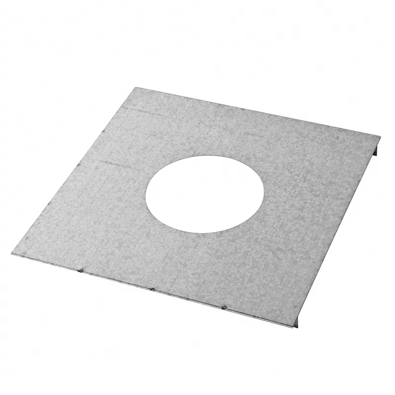 Opsinox Edelstahlschornstein 150mm Antibrandplatte AB Geprüft
