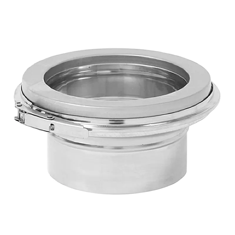Saisonangebot Opsinox Edelstahlschornstein 150mm Übergang Einwandig zu Doppelw. OV