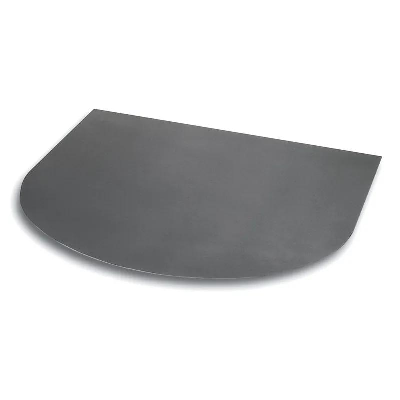 Top-Angebot La Nordica Bodenplatte Halbrund Stahl Schwarz 900 x 800 mm
