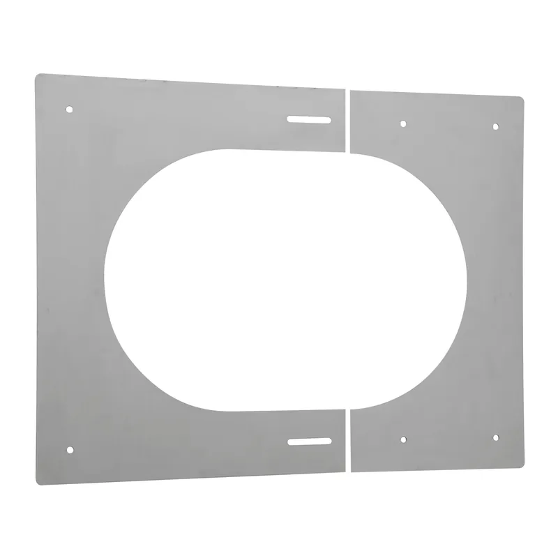 Opsinox Edelstahlschornstein 200 mm Dachblende für Innenmont. PLP 0-45° Top-Preis
