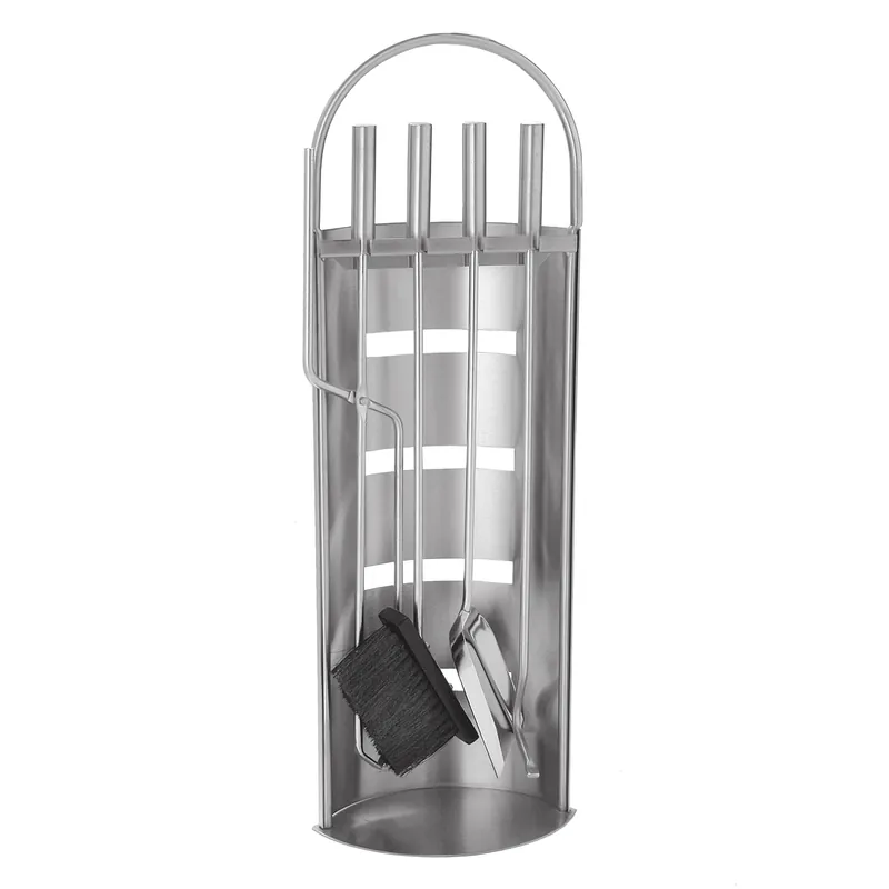 Preiswert Raik Kaminbesteck, 4-teilig, Edelstahlgriffe, 68cm