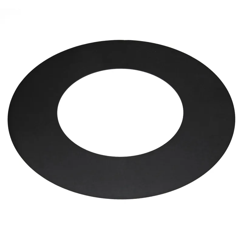 Neu Raik Basic Rauchrohr / Ofenrohr 250mm - Wandrosette schwarz