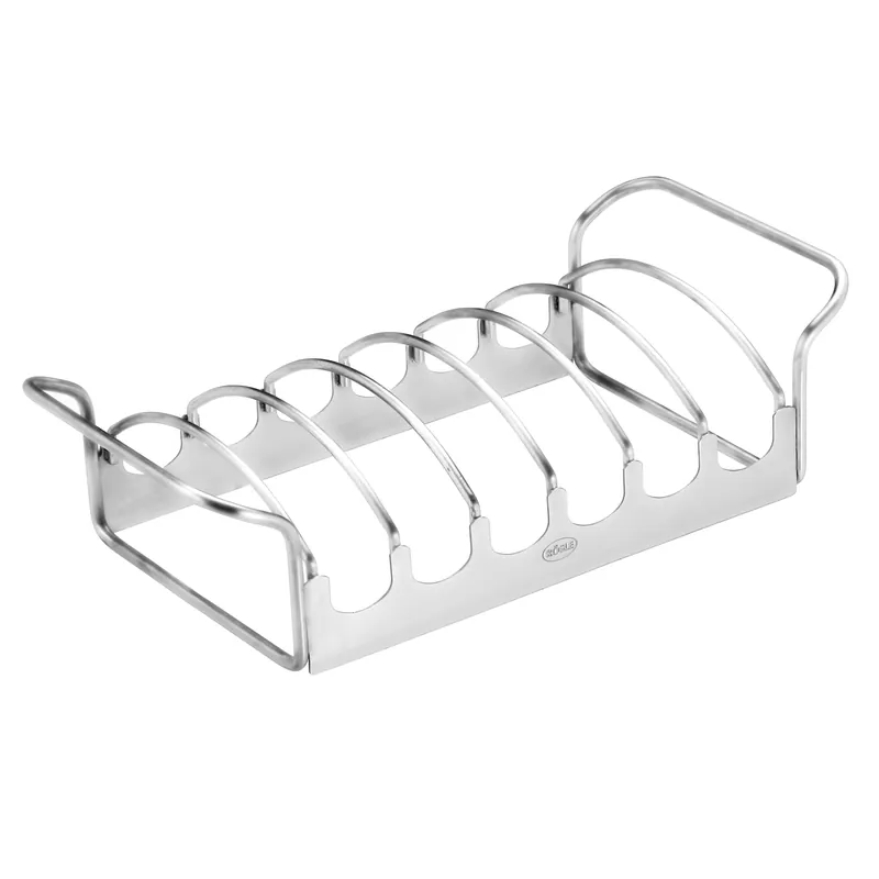Kracherpreis RÖSLE Braten- und Rippchenhalter klein