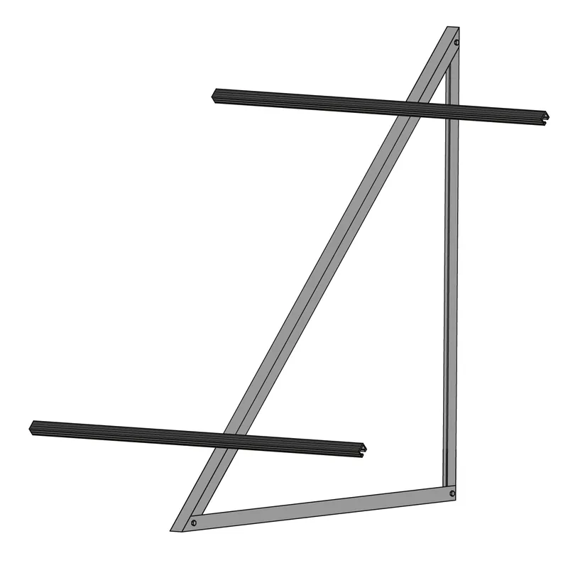 Sunex Flachdachmontageset für 1 Flachkollektor Basicx 2.0 Kracherpreis