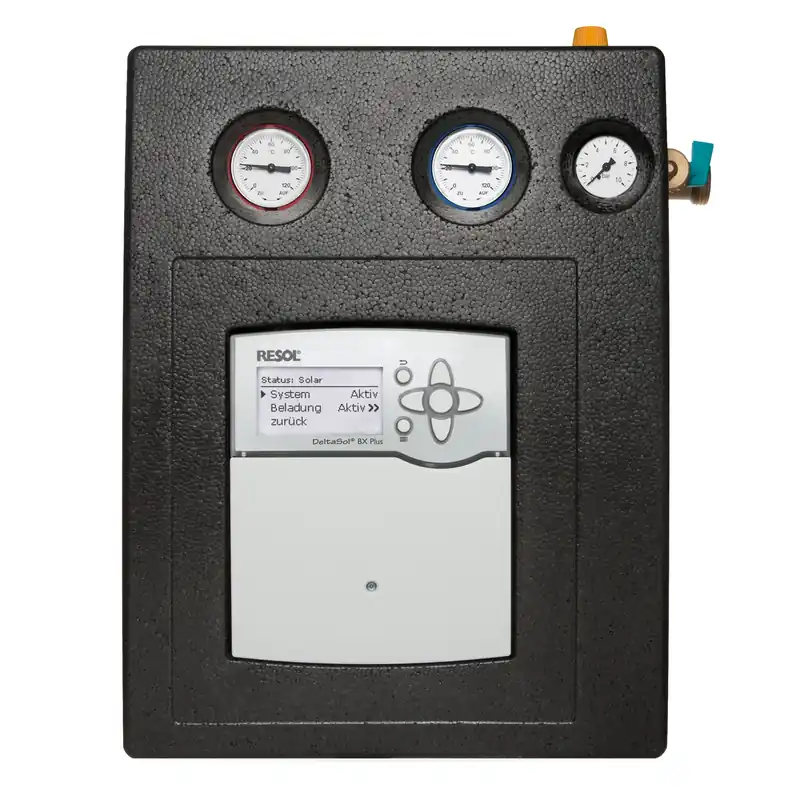 RESOL FlowSol XL Zweistrang-Solarstation inkl. DeltaSol BX Plus Beliebt