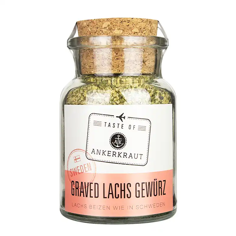 Jetzt Kaufen Ankerkraut Taste of Schweden Graved Lachs Gewürz 120 g