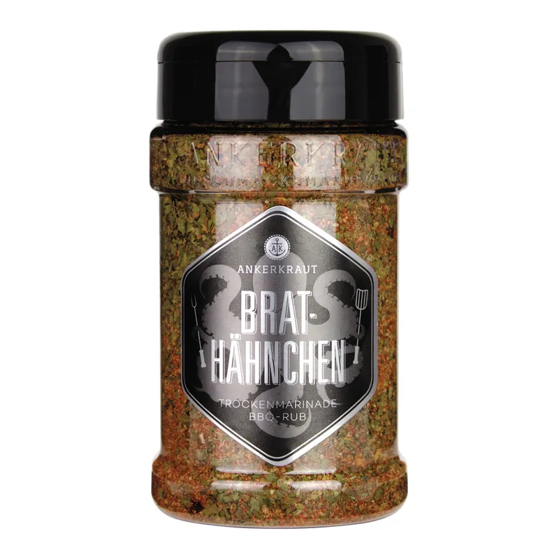 Finale Aktion Ankerkraut BBQ-Rub Brathähnchen Gewürz 200 g Streuer