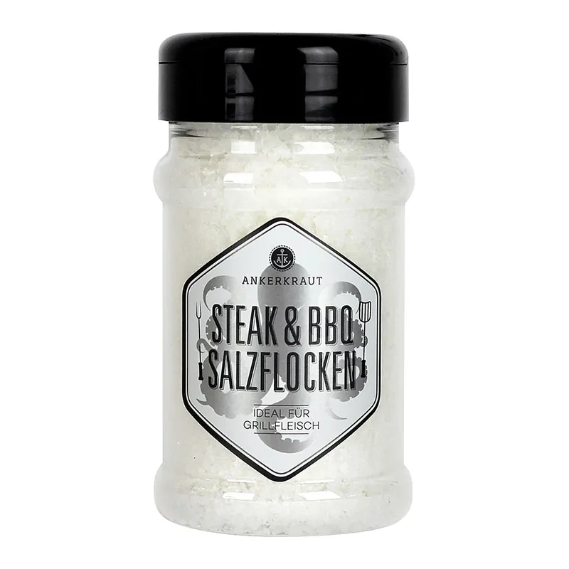 Ankerkraut Steak & BBQ Salzflocken 190 g Streuer Garantierte Lieferung