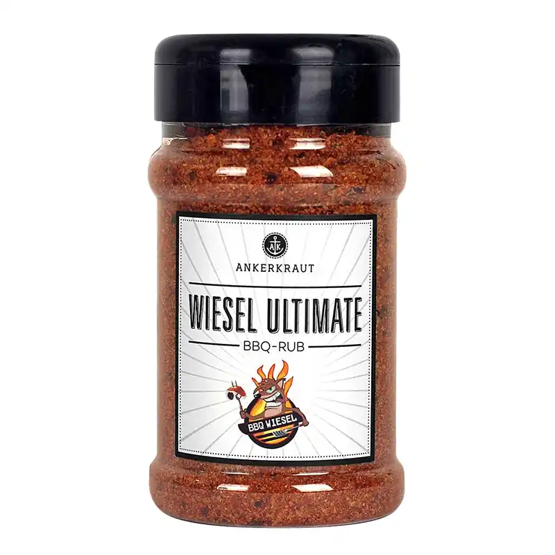 Ankerkraut BBQ-Rub Wiesel Ultimate 230 g Streuer Direkt Vom Hersteller