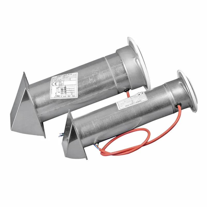 Neu Im Sortiment beheizbarer Frischluftanschluss Warm-Up Ø 125/150 mm