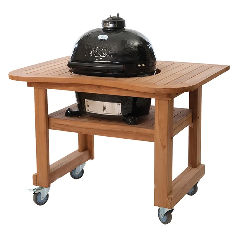 Echt Primo Teakholz-Tisch für Oval 200 Junior