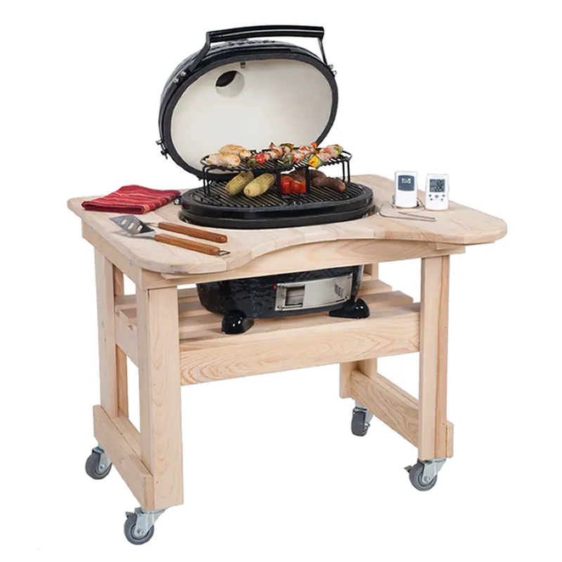Online Kaufen Primo Zypressenholz-Tisch für Oval 200 Junior