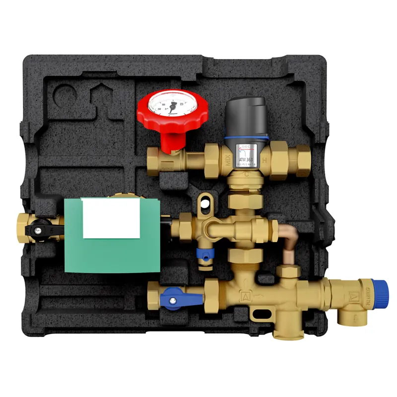 Afriso WZS 100 Warmwasserzirkulationssystem mit Isolation, Hydraulikgruppe Beliebt