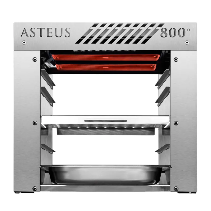 Expressversand ASTEUS beefy Elektro-Infrarotgrill