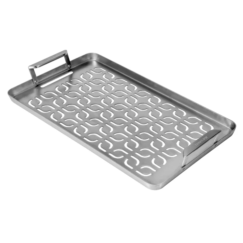 Traeger ModiFire Grillplatte für Fisch und Gemüse Edelstahl Schneller Versand