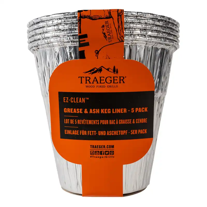Preisknaller Traeger Aluminium-Einsatz für EZ-Clean Fett- und Aschebehälter (5er-Set)