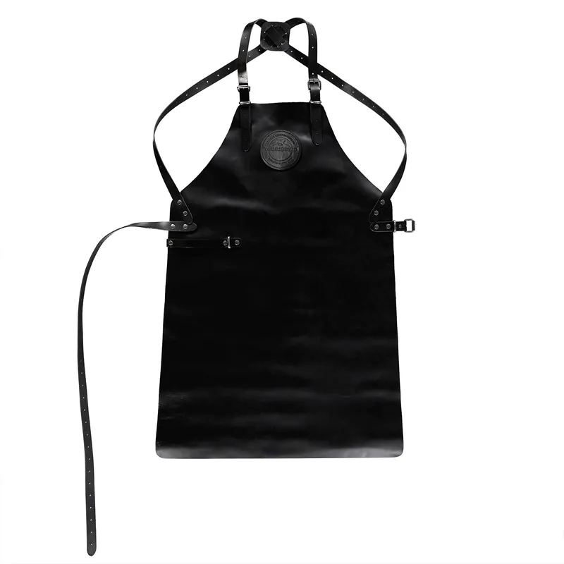 Preisknaller The Bastard Grillschürze aus Leder Schwarz