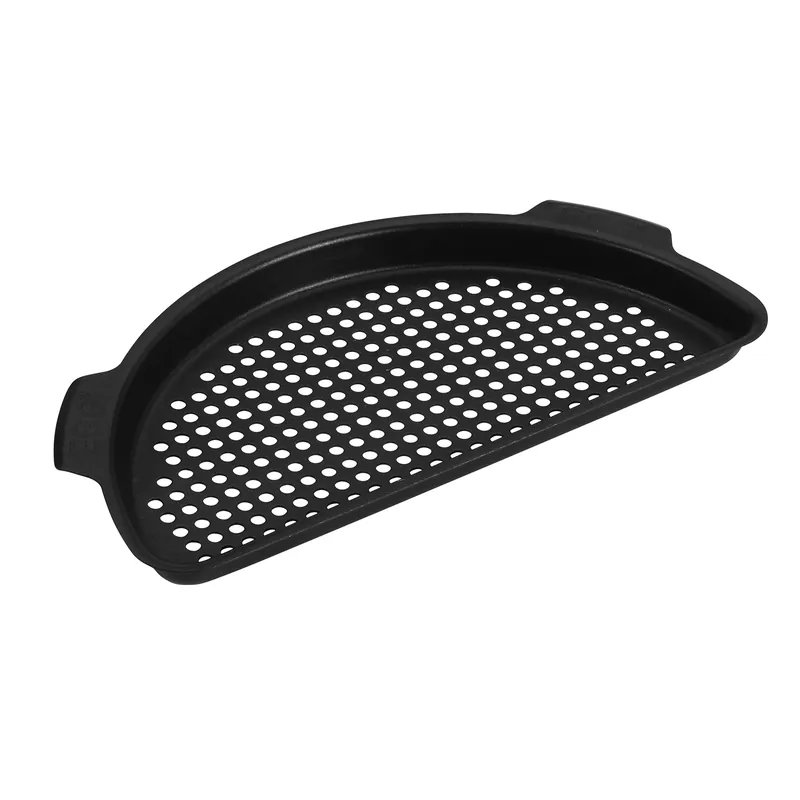 Preisknaller Big Green Egg Grillplatte gelocht halbrund für XLarge