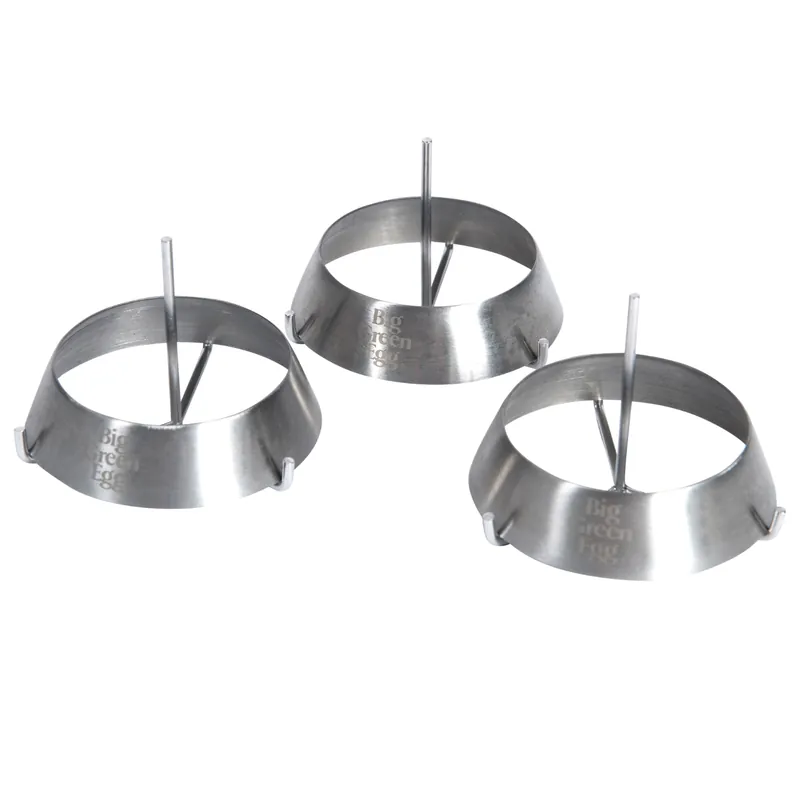 Big Green Egg Grillringe aus Edelstahl 3er-Set Abverkauf