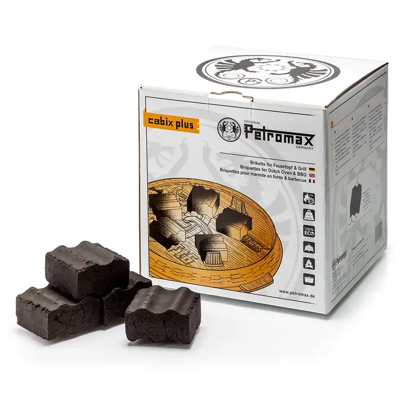 Sale Petromax Cabix Plus Briketts für Feuertopf und Grill, 3 kg