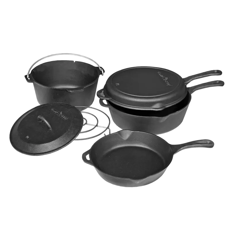 Camp Chef Gusseisen-Set 6-teilig Neue Ware