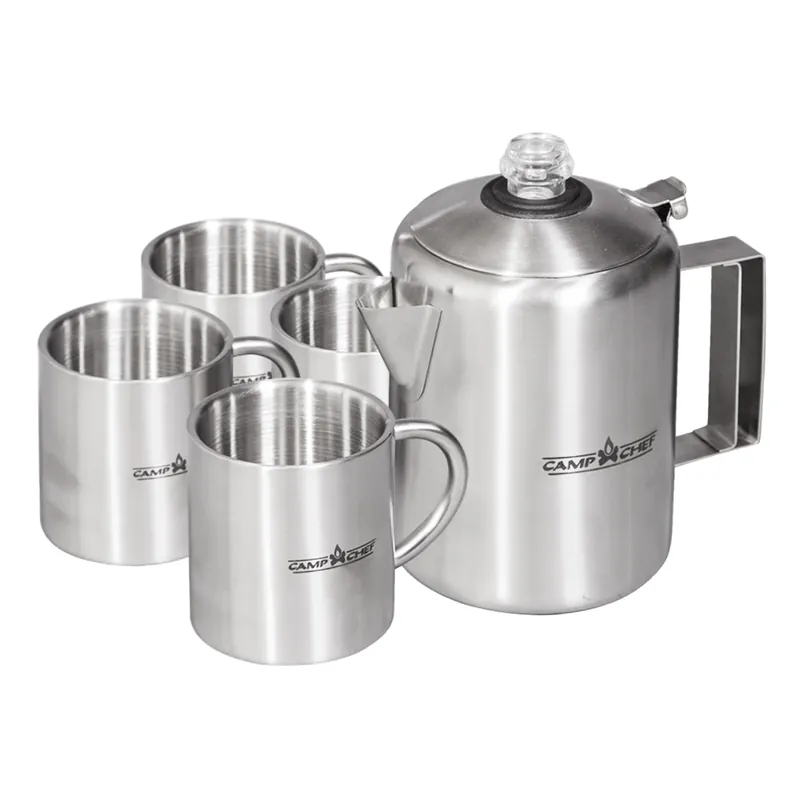 Schneller Versand Camp Chef Java 5 Kaffee-Set