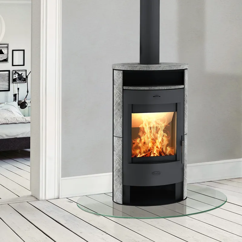 Billig Fireplace Elite Zamora Kaminofen Speckstein