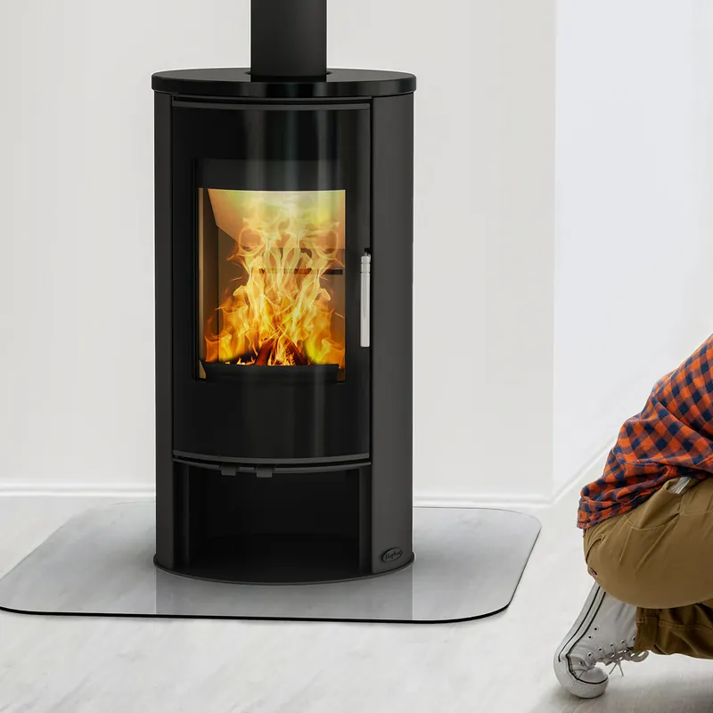 Preis Gesenkt Fireplace Elite Kobe Kaminofen Keramik Schwarz